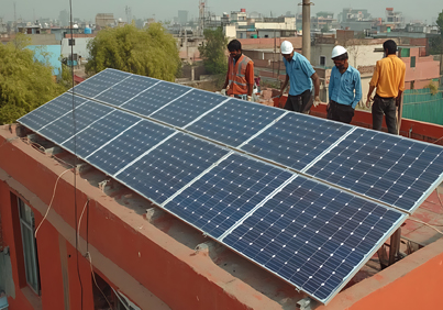Residential solar panels in Telangana delivering solar power and subsidies in Hyderabad.