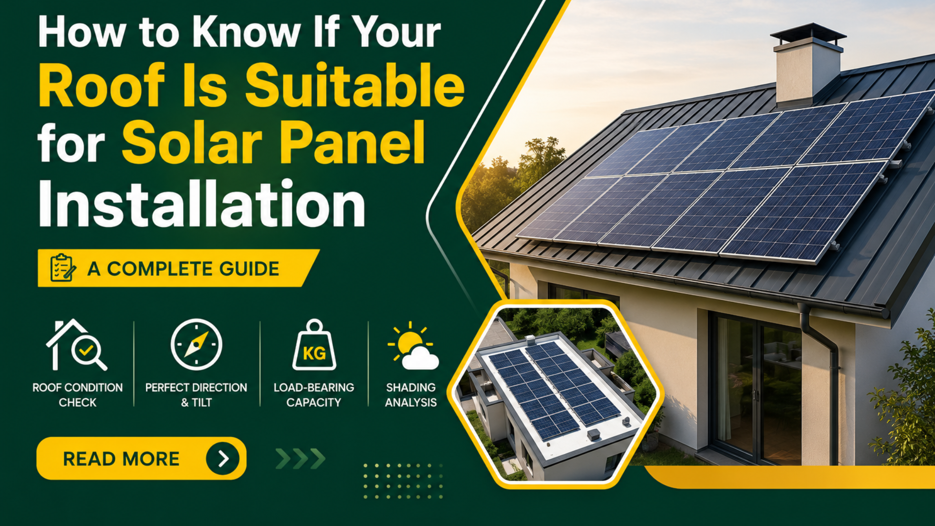 How to Know If Your Roof Is Suitable for Solar Panel Installation