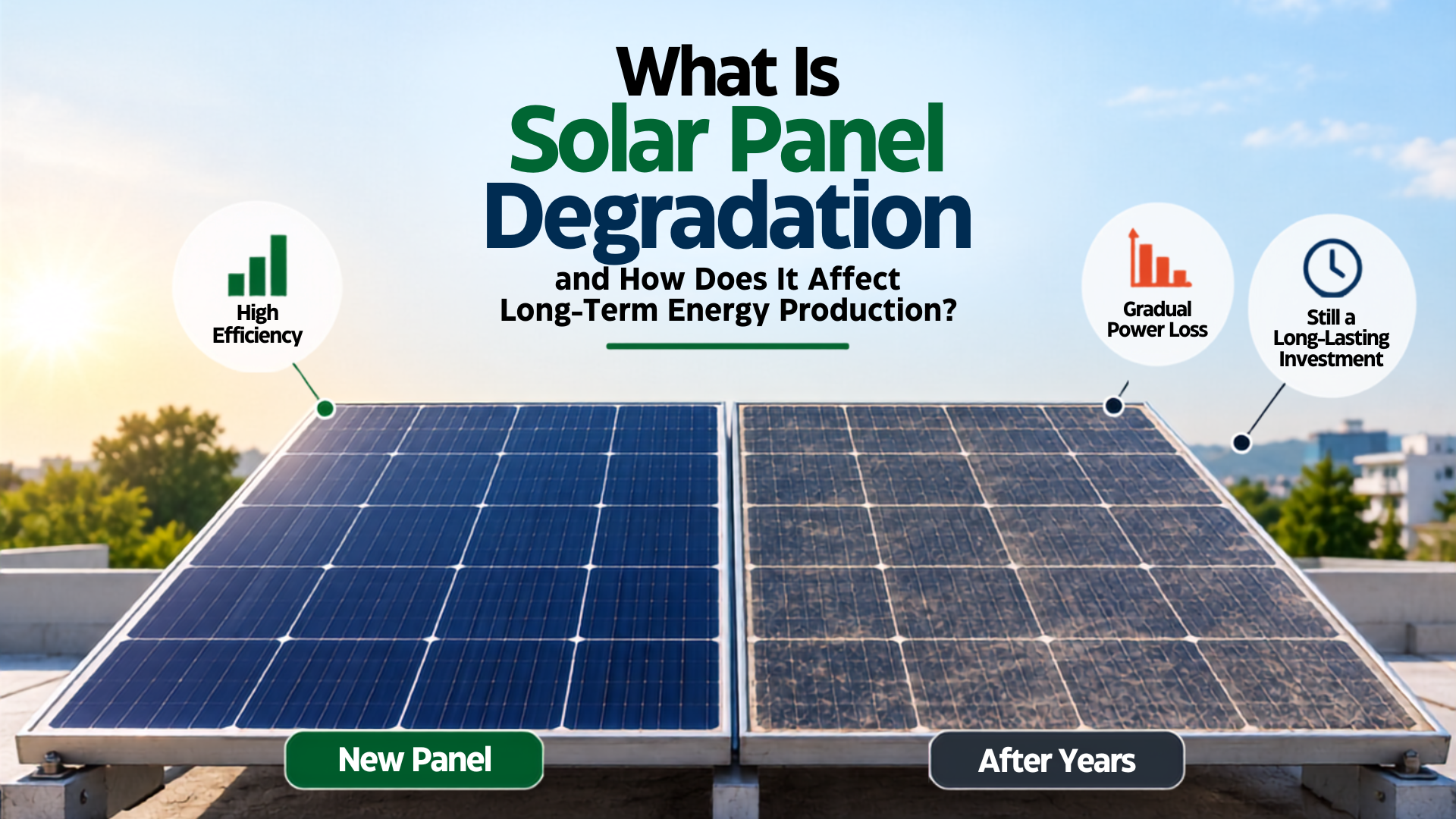 What Is Solar Panel Degradation and How Does It Affect Long-Term Energy Production?