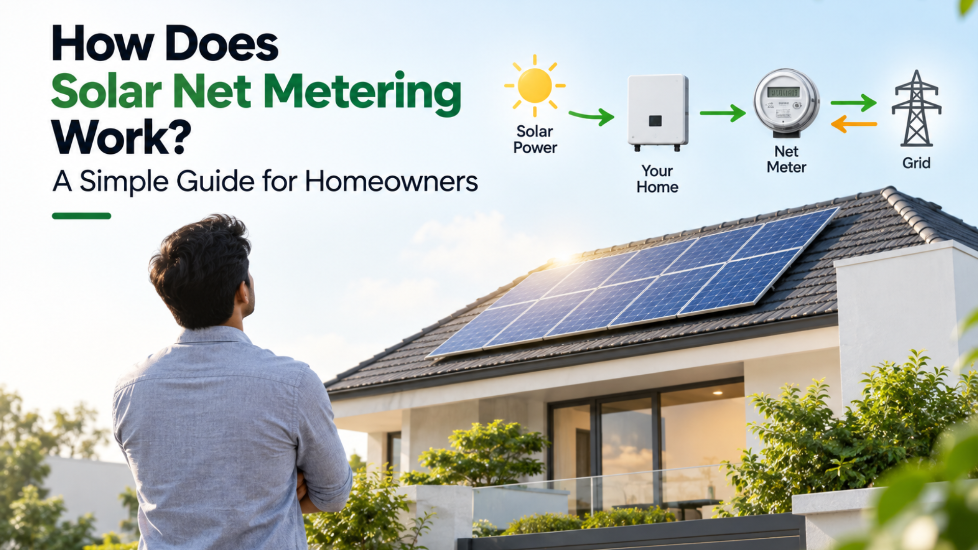 How Does Solar Net Metering Work? A Simple Guide for Homeowners