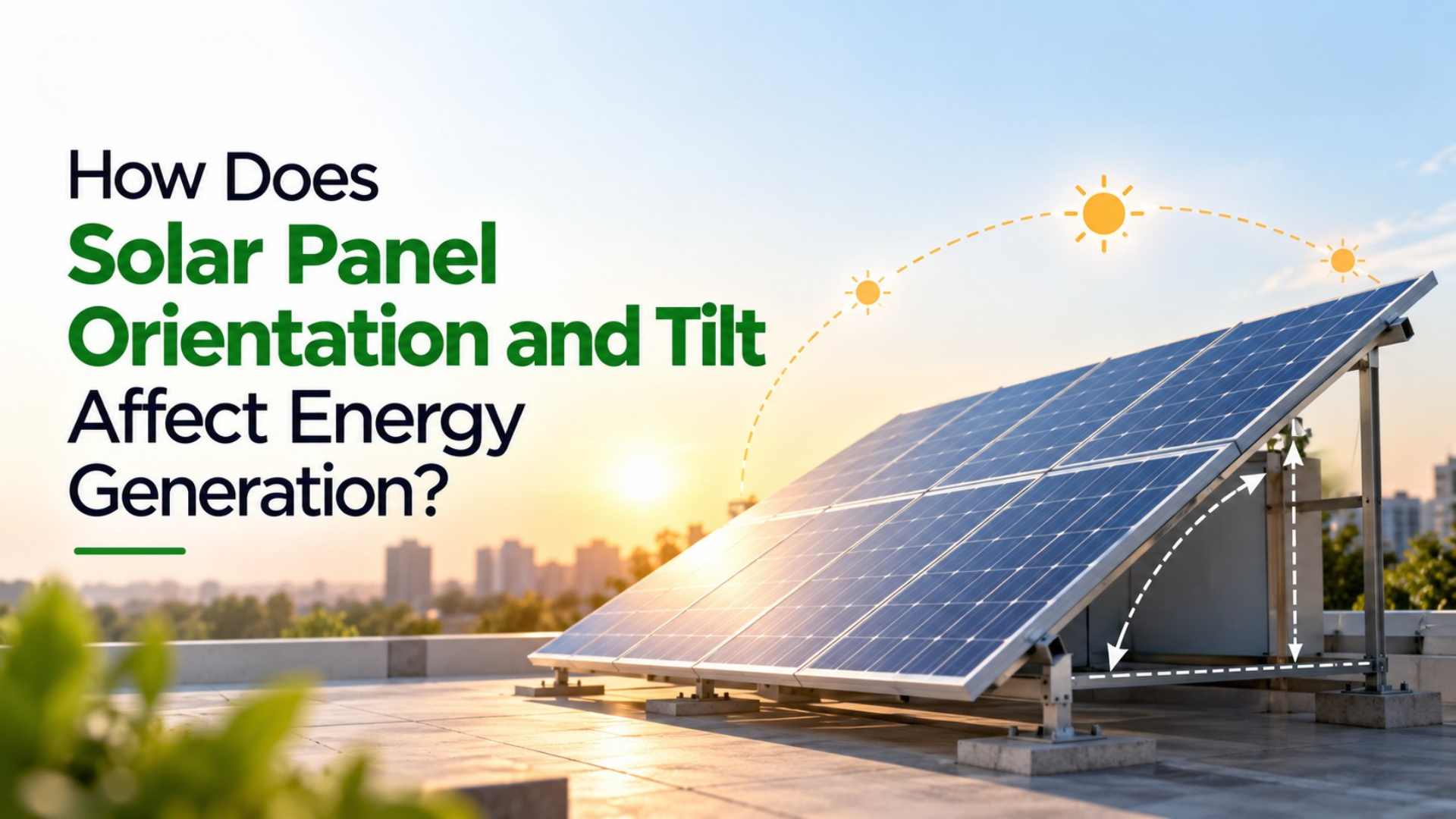 How Does Solar Panel Orientation and Tilt Affect Energy Generation?